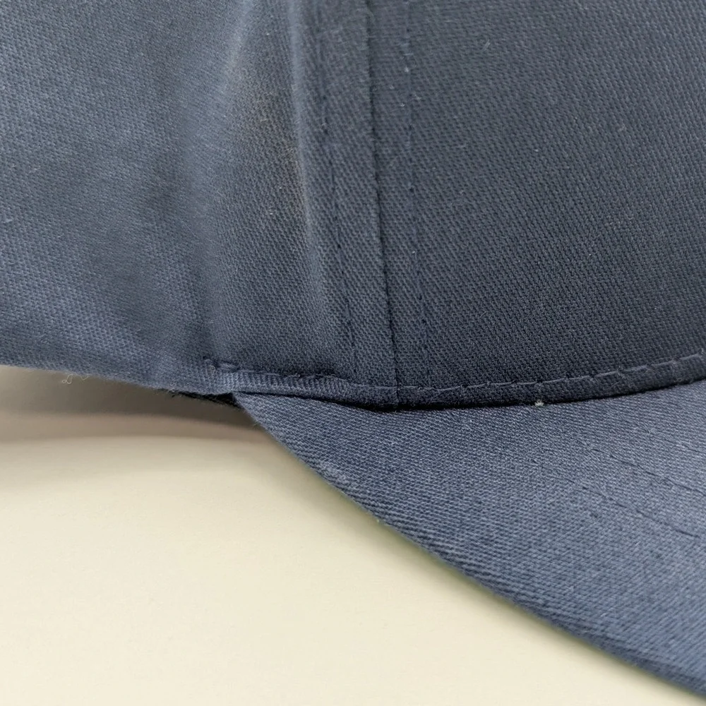 Salty Crew Landing Kids 6‎ Panel Navy Blue Snapback Hat Round Patch One Size NWT